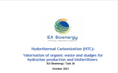 Hydrothermal Carbonization (HTC) – Valorisation of organic wastes and sludges for hydrochar production and biofertilizers