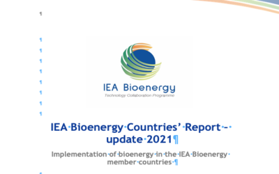 IEA Bioenergy Countries’ Report – Update 2021