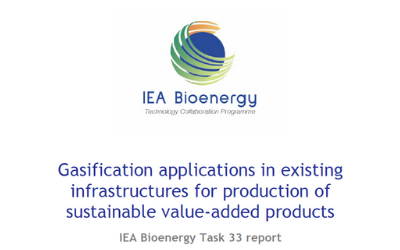 Gasification applications in existing infrastructures for the production of sustainable value-added products
