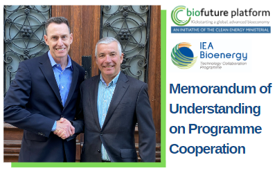 IEA Bioenergy and Biofuture Platform cooperation to help accelerate sustainable bioenergy and bioeconomy developments