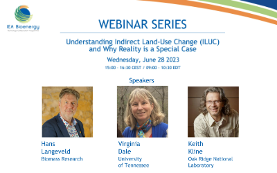 IEA Bioenergy Webinar – Understanding Indirect Land-Use Change (ILUC) and Why Reality is a Special Case